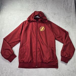 DC Comics The Flash Windbreaker Men's Large BoxLunch Exclusive DISCONTINUED